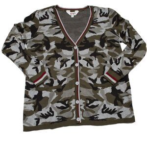 EV1 Women’s XXXL (22) Camo Cardigan Sweater from Ellen DeGeneres